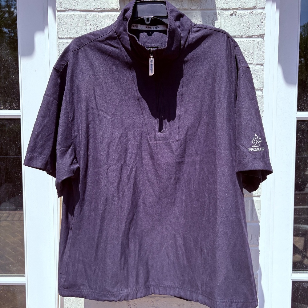 ProQuip Windsheild short sleeve Navy Large